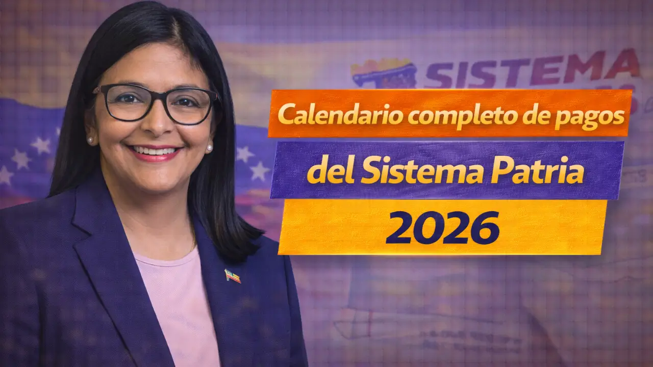 Calendario completo de pagos del Sistema Patria 2026 (4)